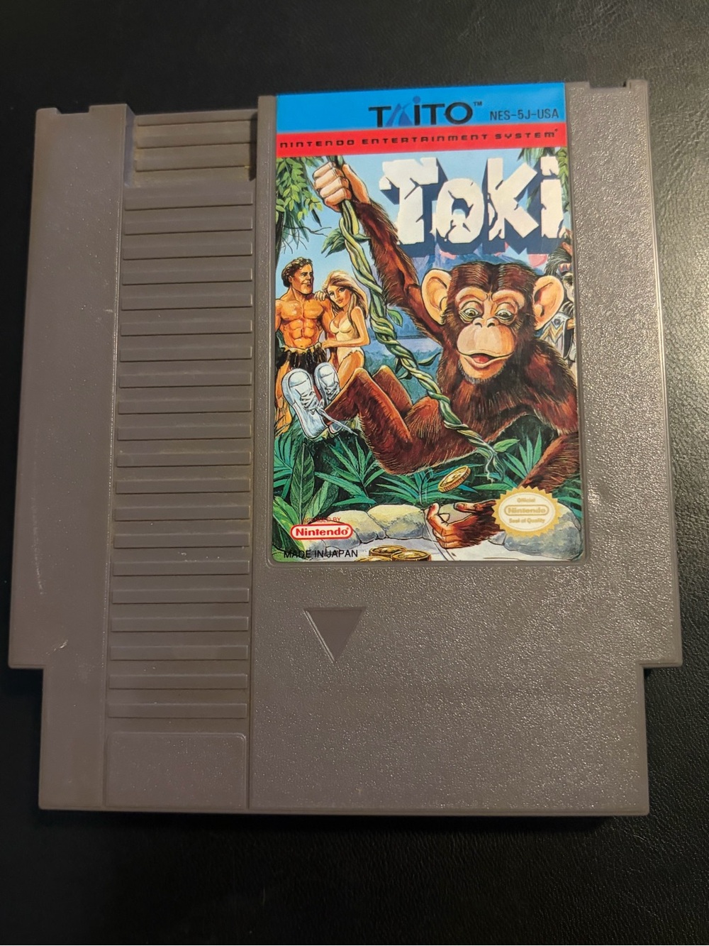 Rare Toki NES Nintendo Vintage Video Game Console Toys